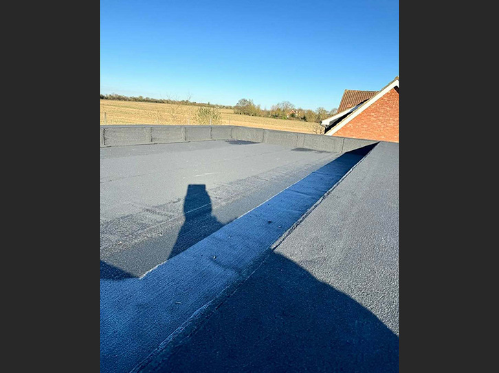 High Performance Flat Roof for Suffolk Home