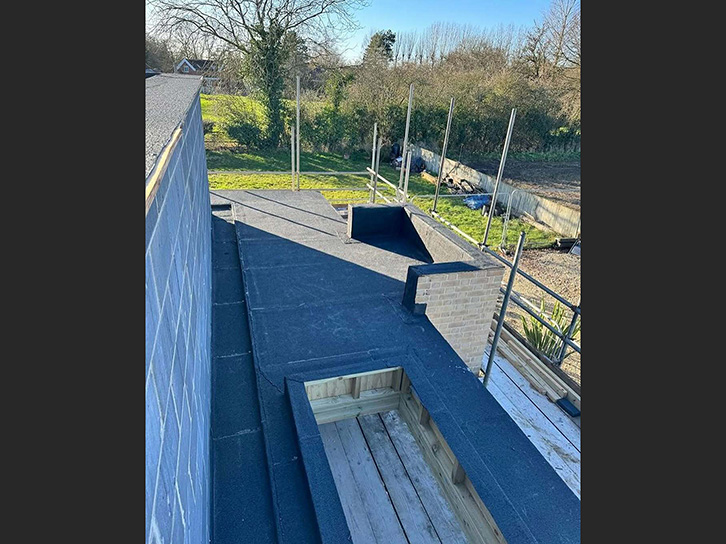 High Performance Flat Roof for Suffolk Home