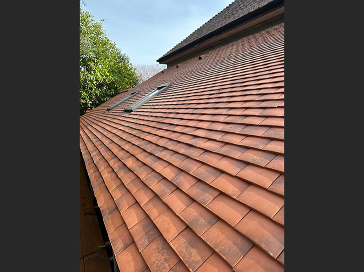 Tiled Pitched Roof for House Extension in Cringleford