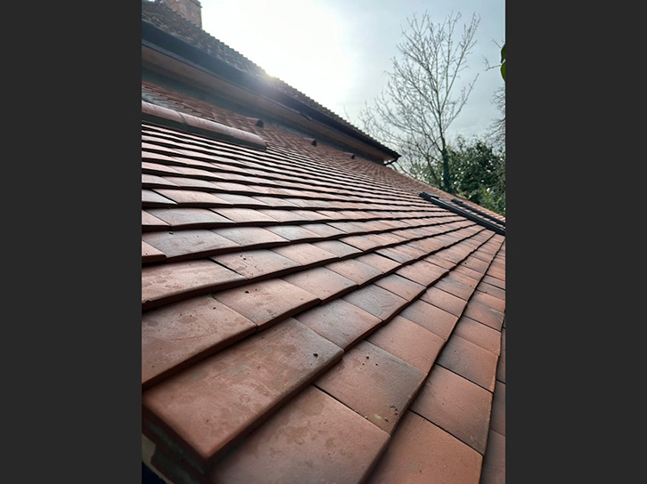 Tiled Pitched Roof for House Extension in Cringleford