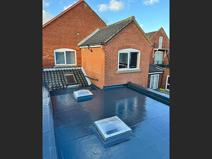 Dereham Nursing Home Flat Roof