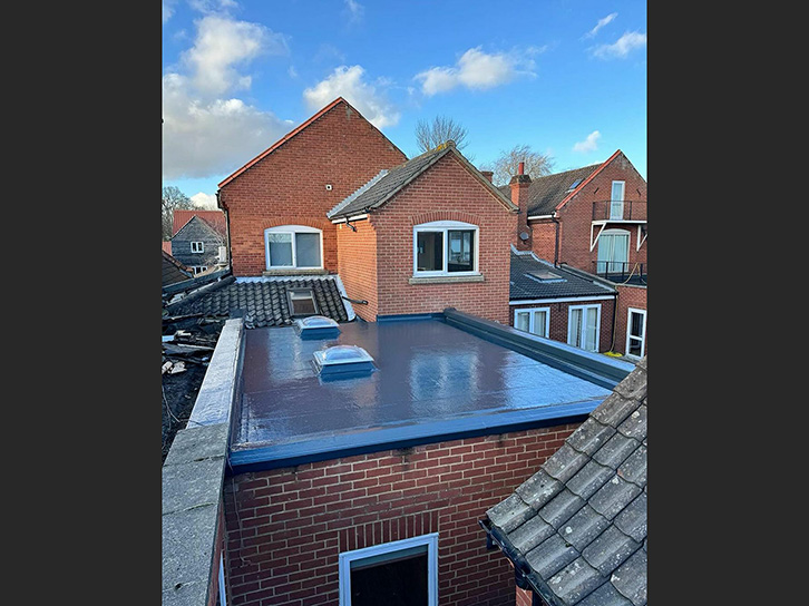 Dereham Nursing Home Flat Roof