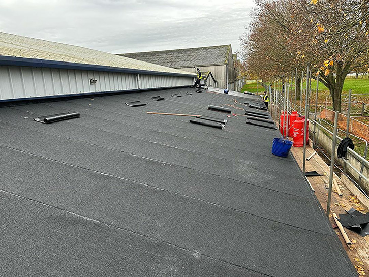 Norfolk Showground Felt Roof