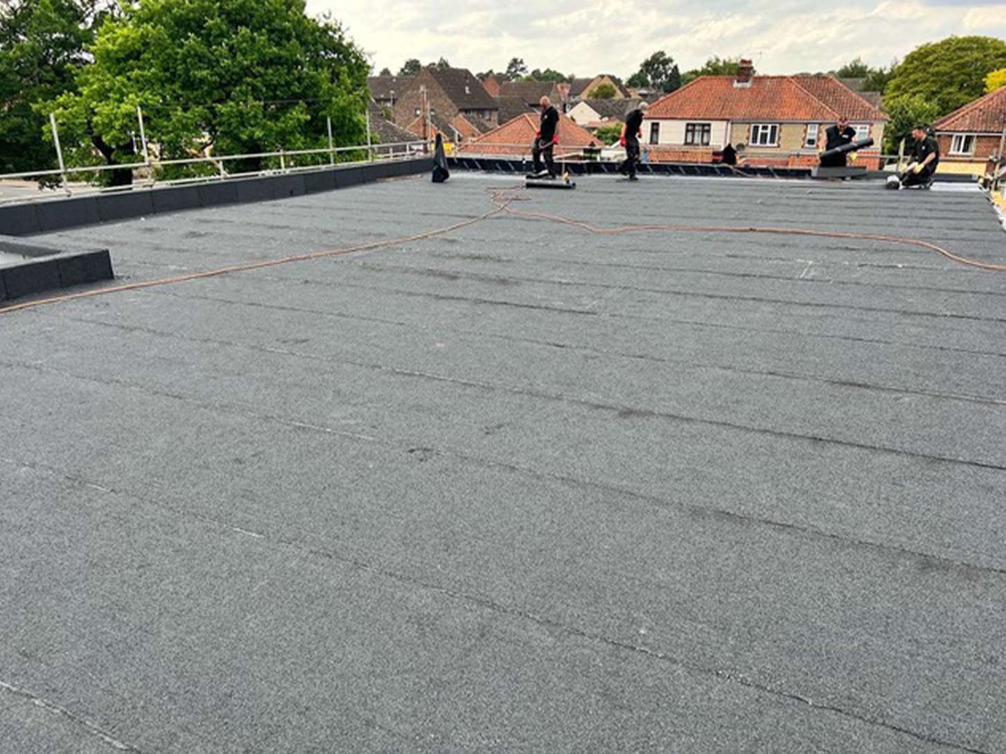 Bituminous Roof Installation for Dental Practice in Norwich